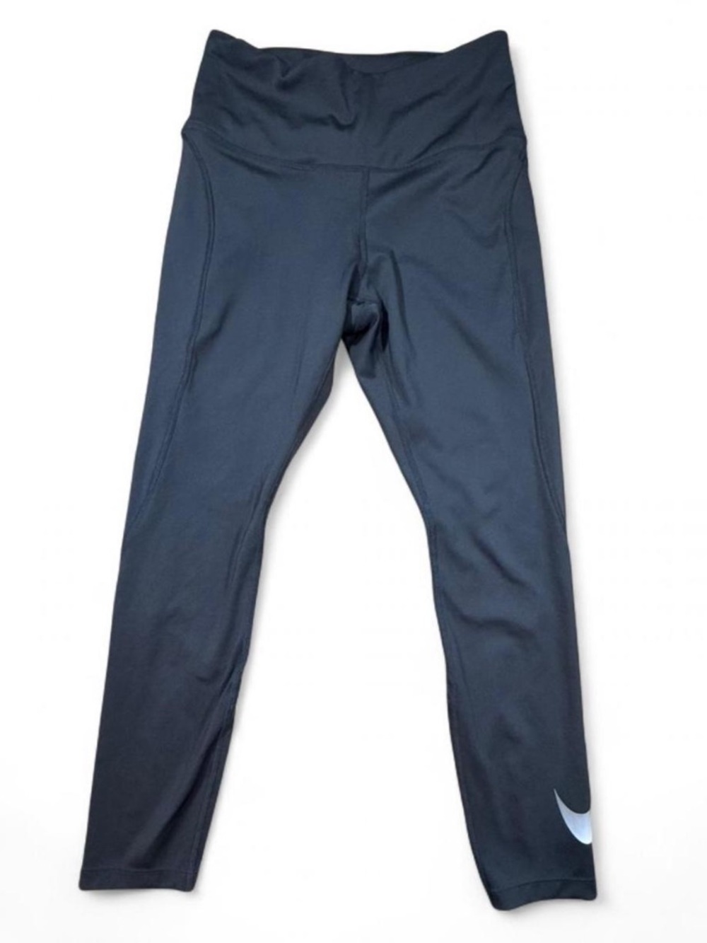 Nike Dri Fit Black High Rise Leggings Small Running Gym Athletic Pants